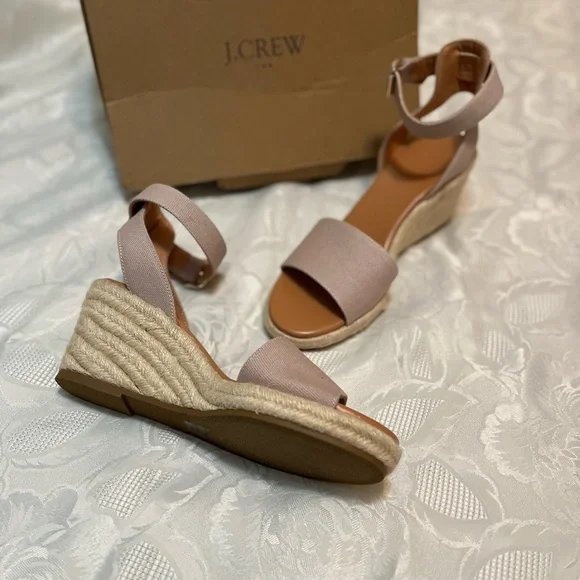 J. Crew Women's Tan Espadrille Sandals - Picture 2 of 3